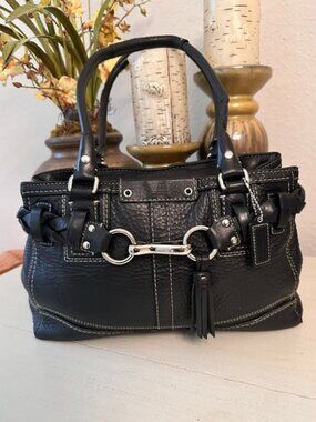 Coach Hamilton Vintage F13084 Satchel Tote-EUC